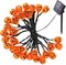 Home Decor Halloween string lights with 30 led,Orange Lights 20ft with pumpkin lights,Halloween Lights Outdoor for Patio, Garden,Parties (IP65,8 Light Modes Warm White)